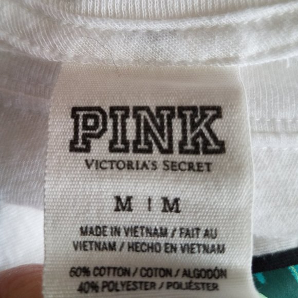 2 Piece-PINK VS Open BACK Tee & Bra NWOT - Picture 15 of 15